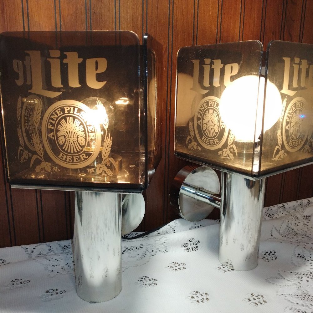 Miller Lite Bar Sconce